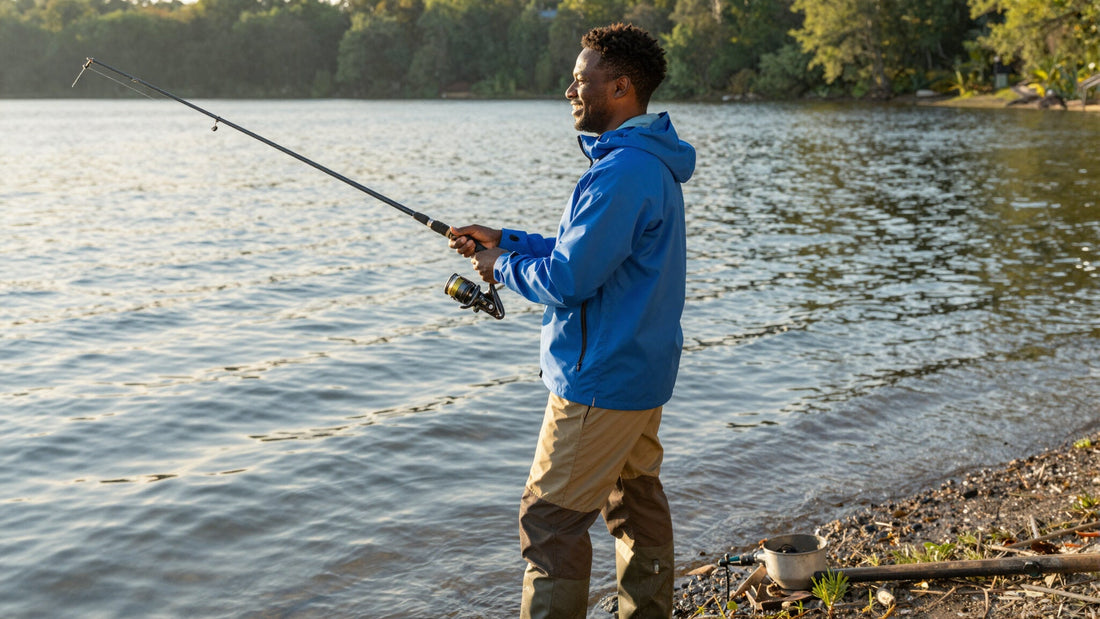 Fishing on the water